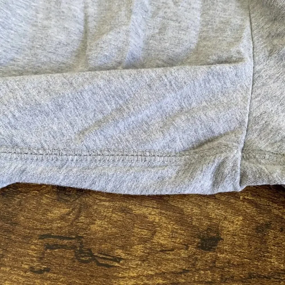 Nike Heather Gray/White Club Capri Cozy Leggings